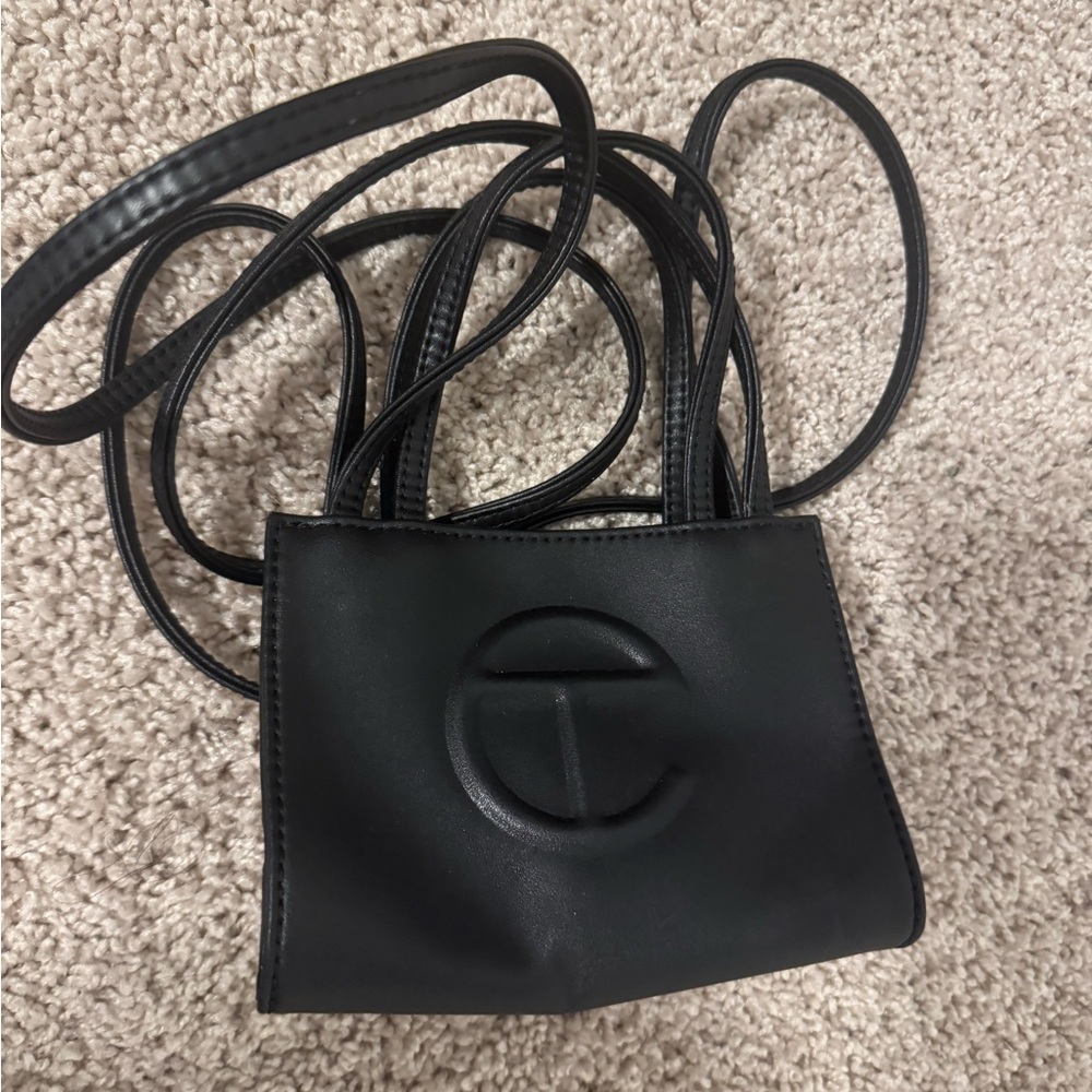 Telfar Black Small Shopping Bag